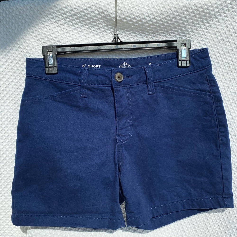 St. John's Bay Deep Blue Women's Bermudas